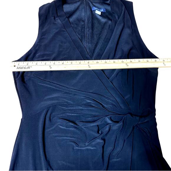 Tommy Hilfiger Sheath Dress Twist Side Women’s Size 10 Black LBD Sleeveless NWT - Picture 7 of 9